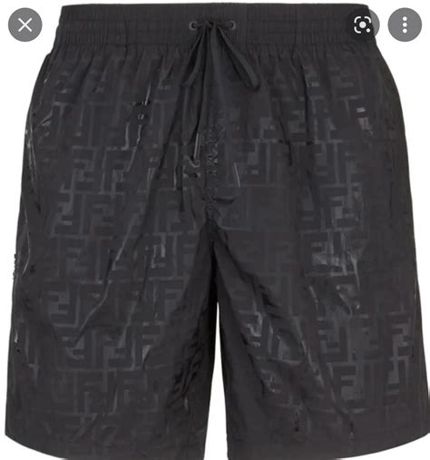 fendi men shorts|Fendi reflective shorts.